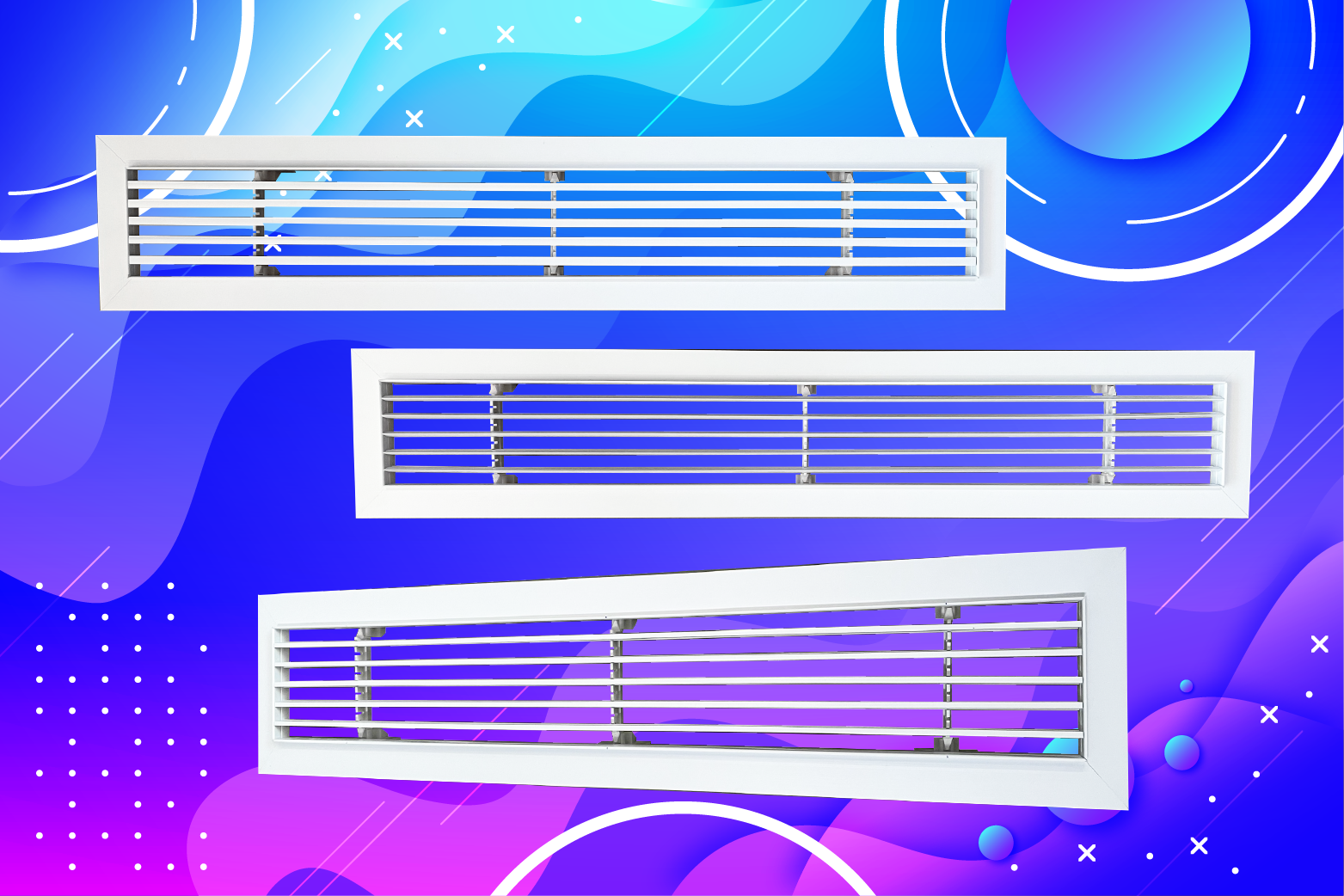 Miệng gió không viền - Chuyên cung cấp miệng gió nhựa ABS